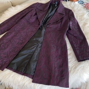 BISOU BISOU midi trench jacket
